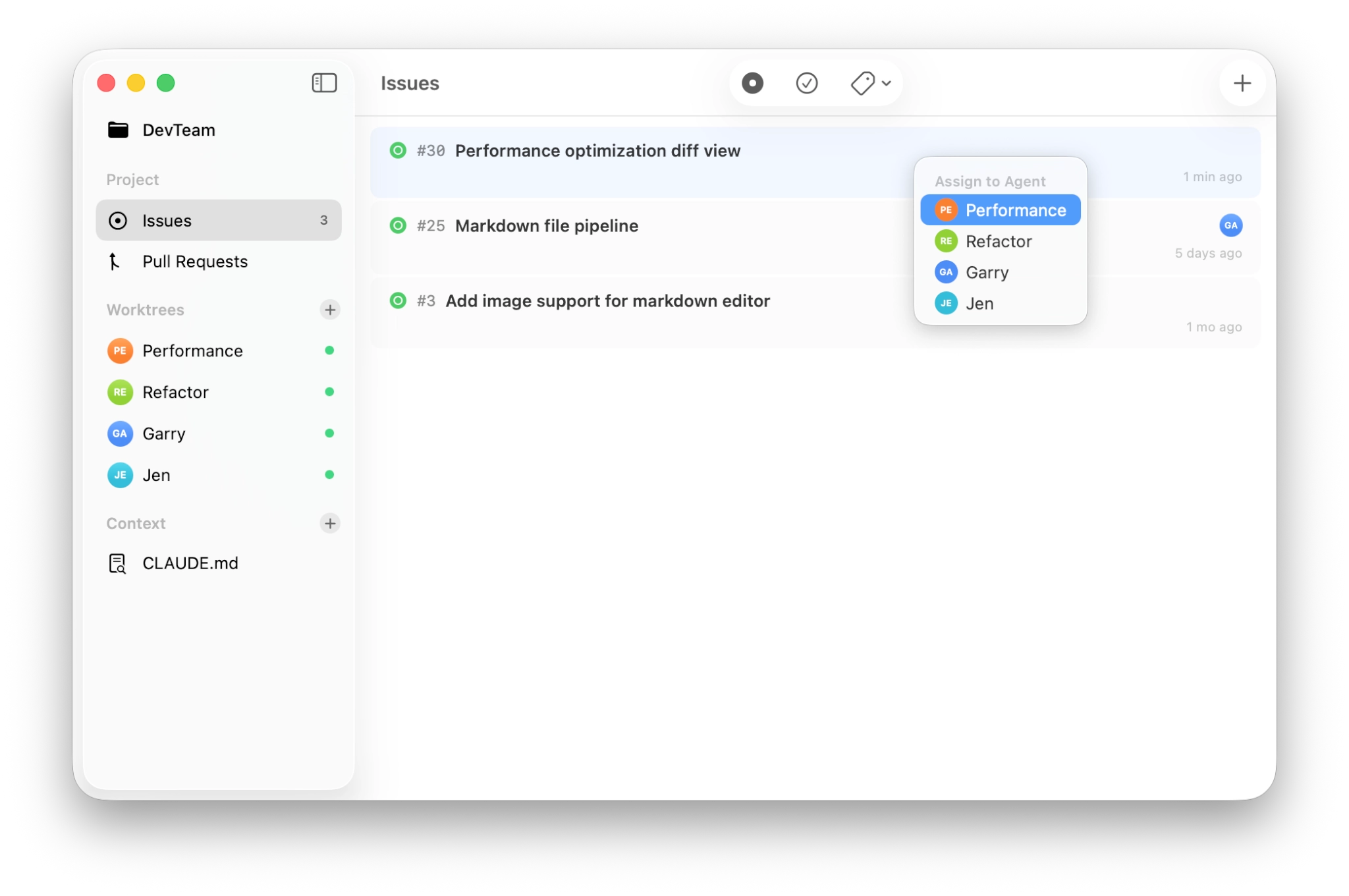 Dhek app screenshot